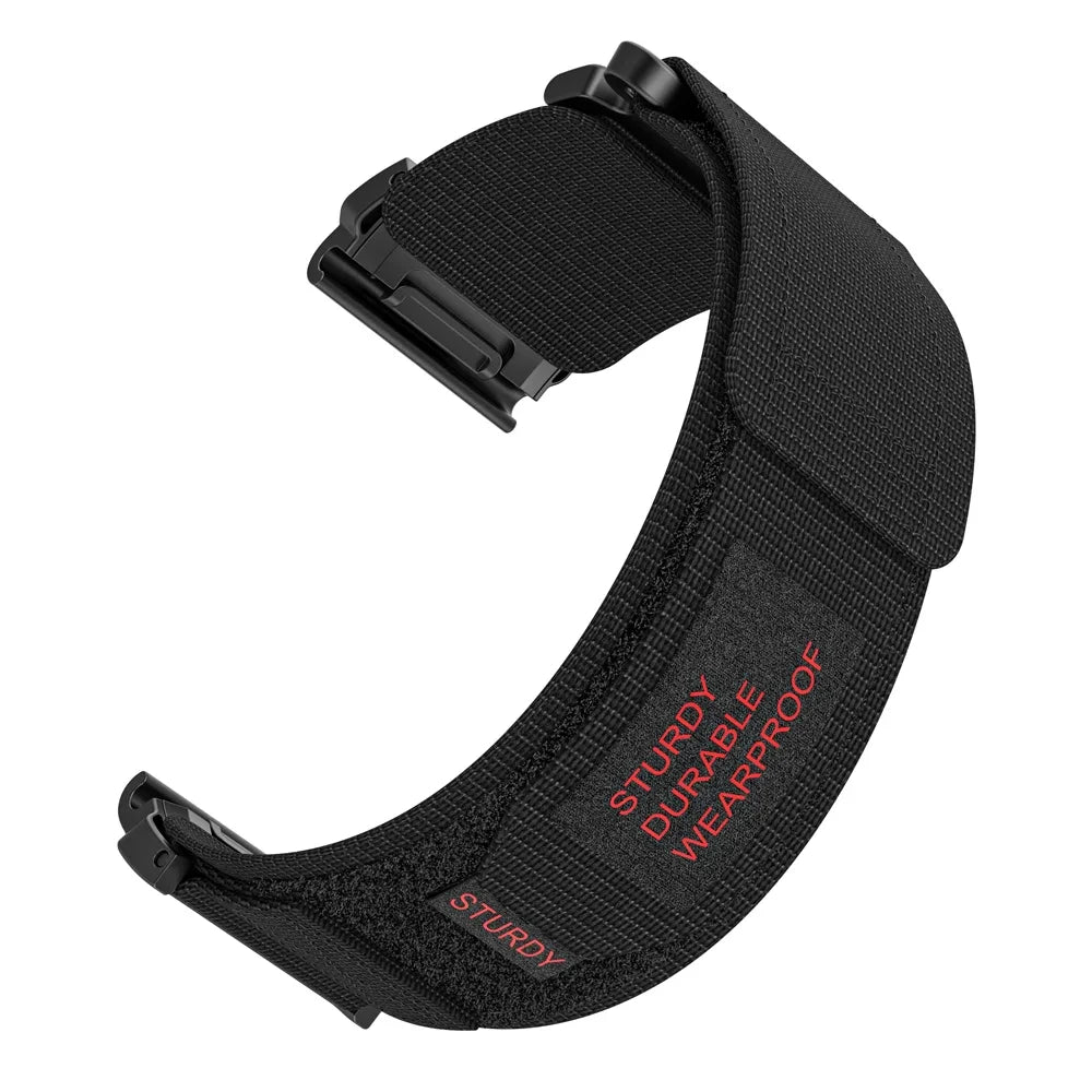 QuickFit 22mm/26mm Nylon Band for Garmin Watches - Durable & Stylish