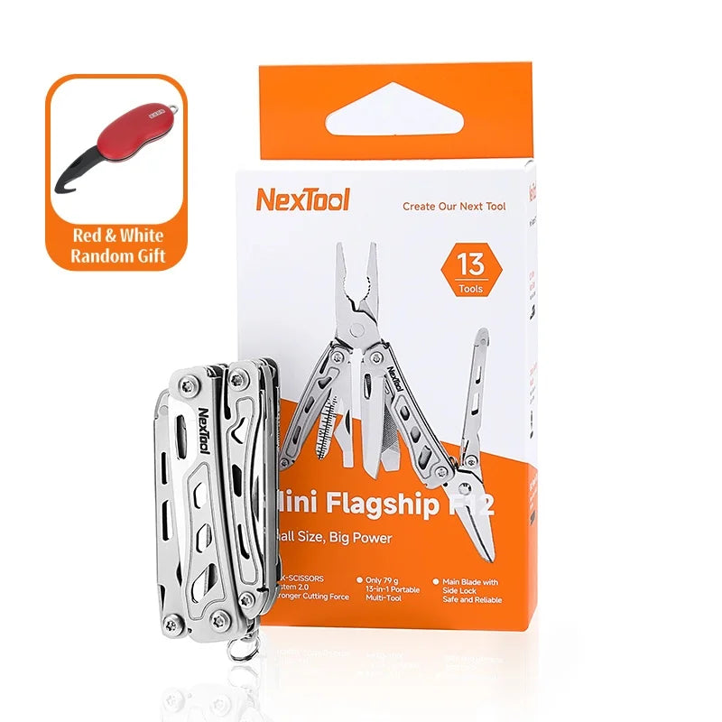 NexTool Mini Flagship F12: 15-in-1 EDC Multi Tool - Compact & Versatile