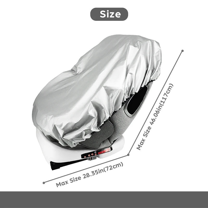 Infant Car Seat Sun Shade | UV Protection & Heat Blocker