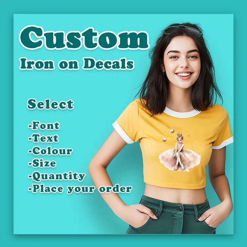 Custom Heat-Sensitive Iron-On Badges | Personalized Logo Patches