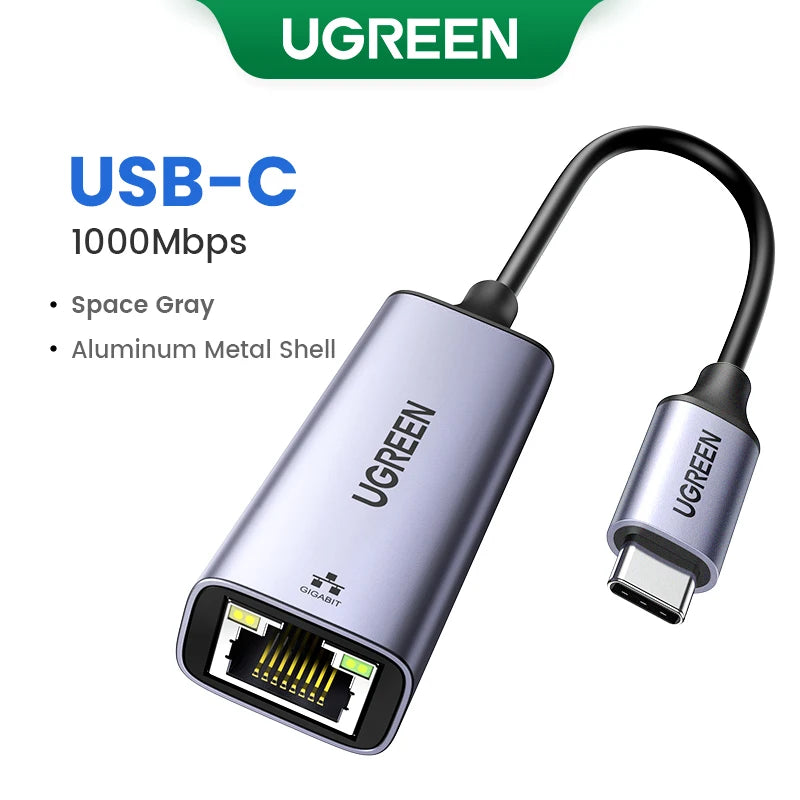 UGREEN USB 3.0 Ethernet Adapter - High-Speed Wired Network Solution