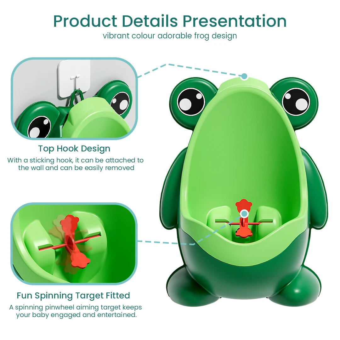 Wall-Mounted Toddler Urinal - Easy Install & Hygienic Design