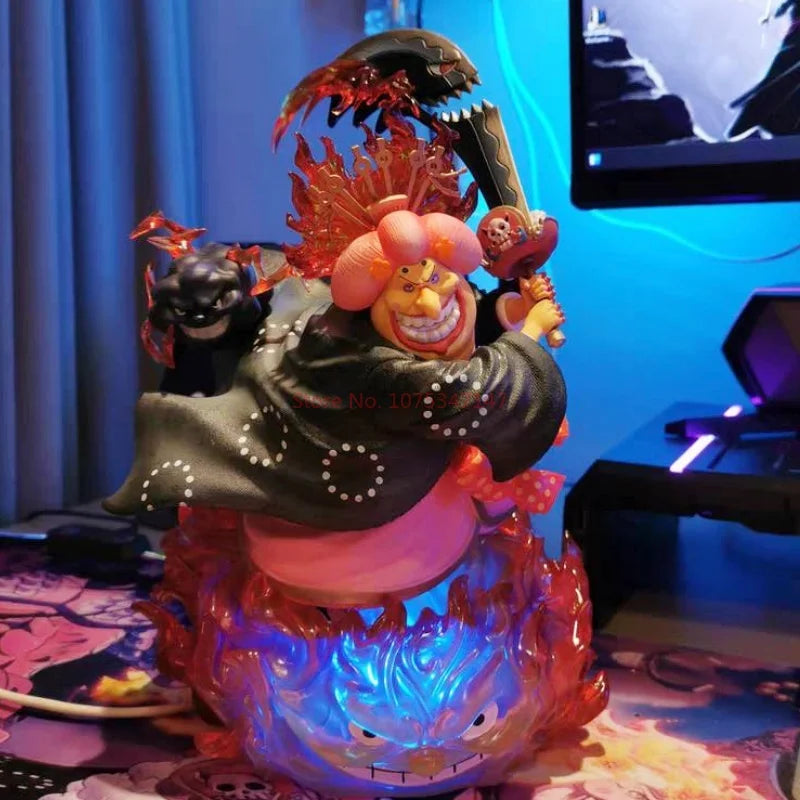 25cm Big Mom Figure - Charlotte Linlin Anime PVC Statue with Light