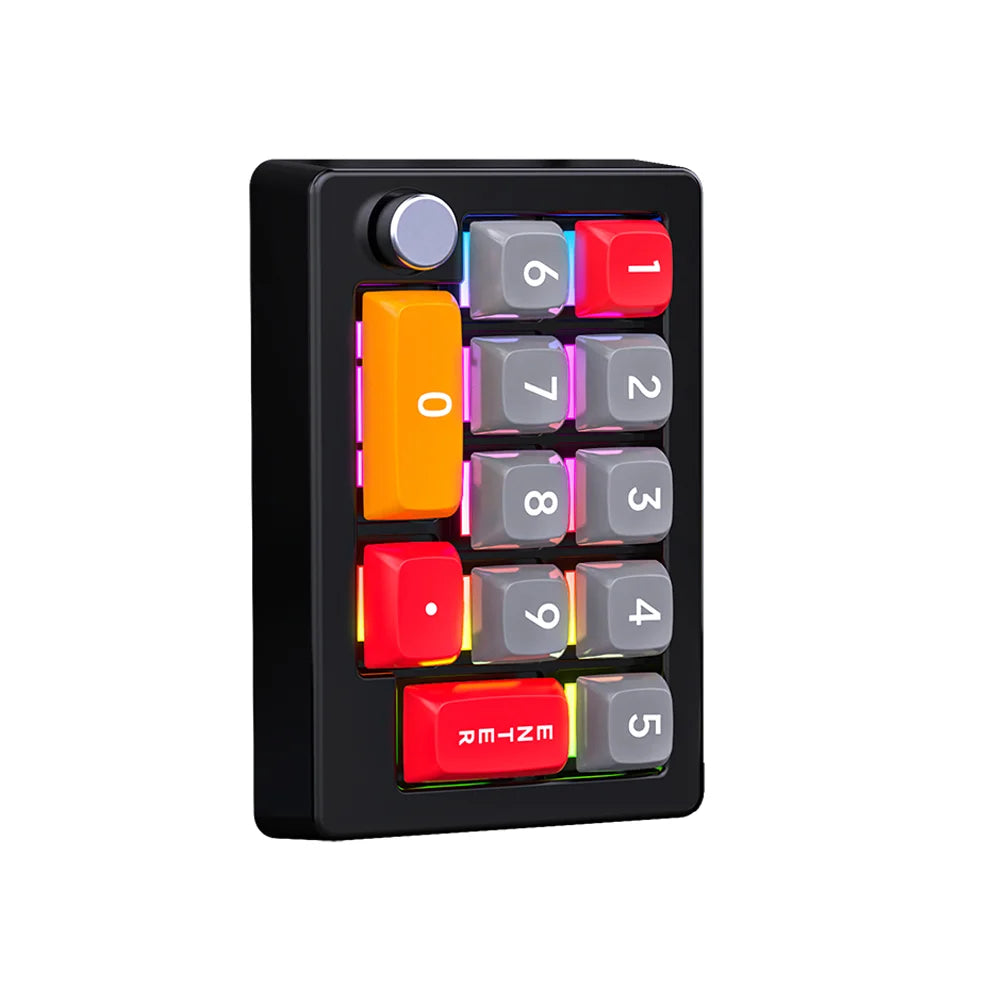 JOMAA RGB LED Mechanical USB Gaming Keypad - Programmable Control