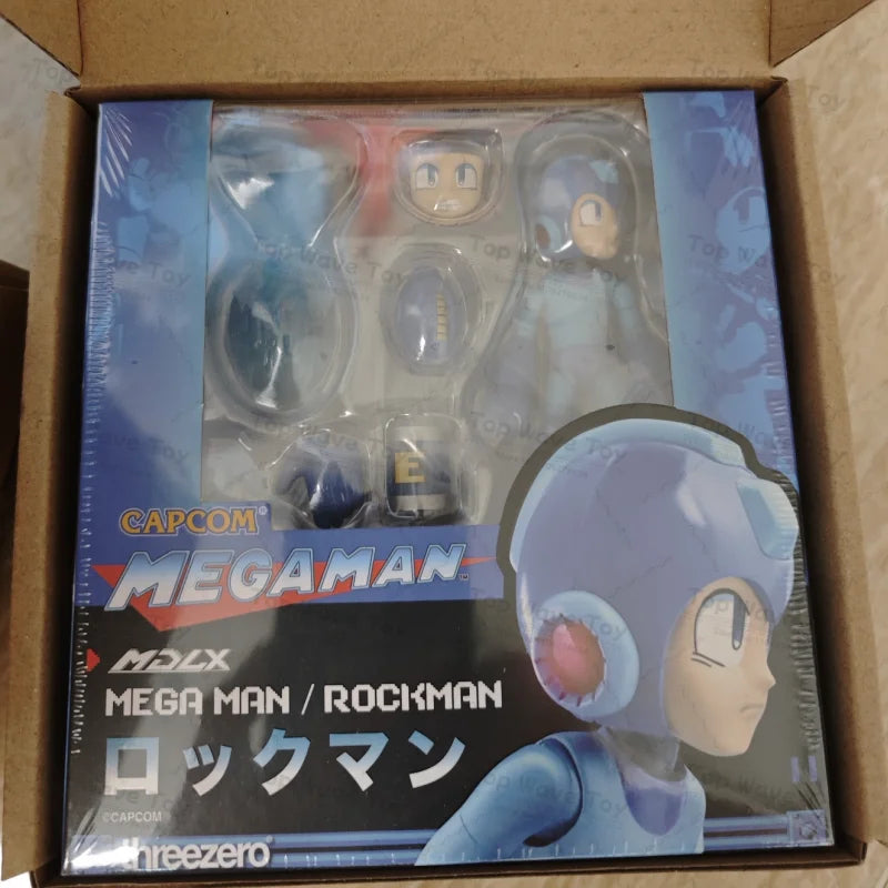 2025 Threezero MDLX Movable Rockman Action Figure - Collector's Model