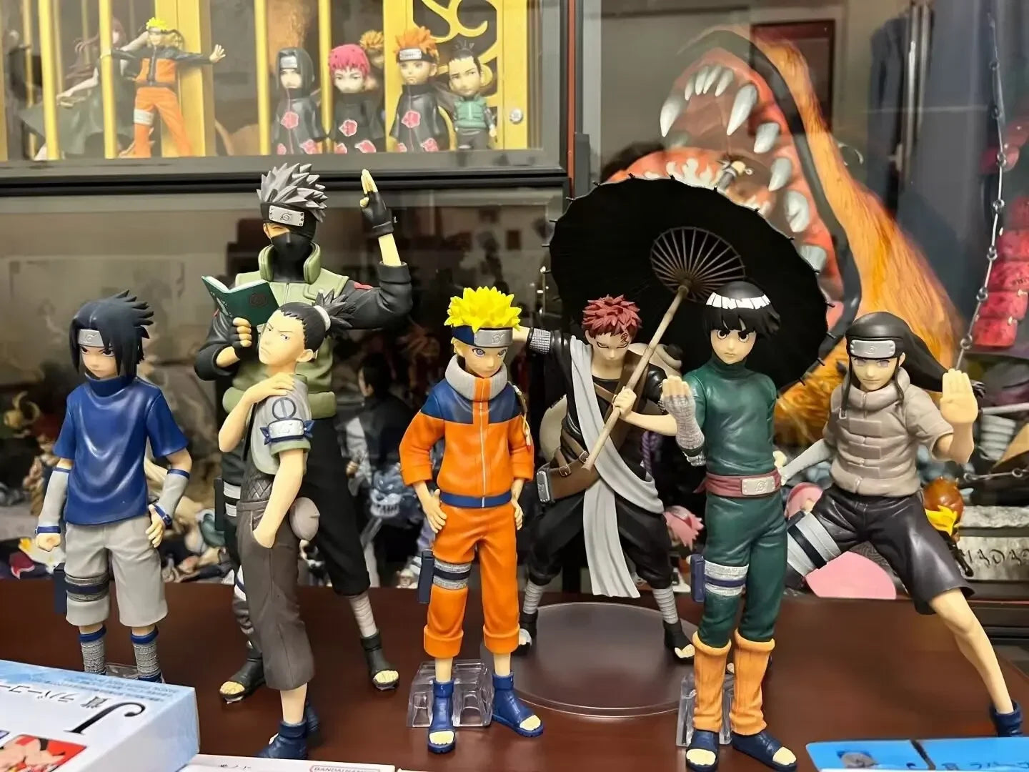 Bandai Naruto Sasuke Figure - Chunin Exam Model Ornament Gift