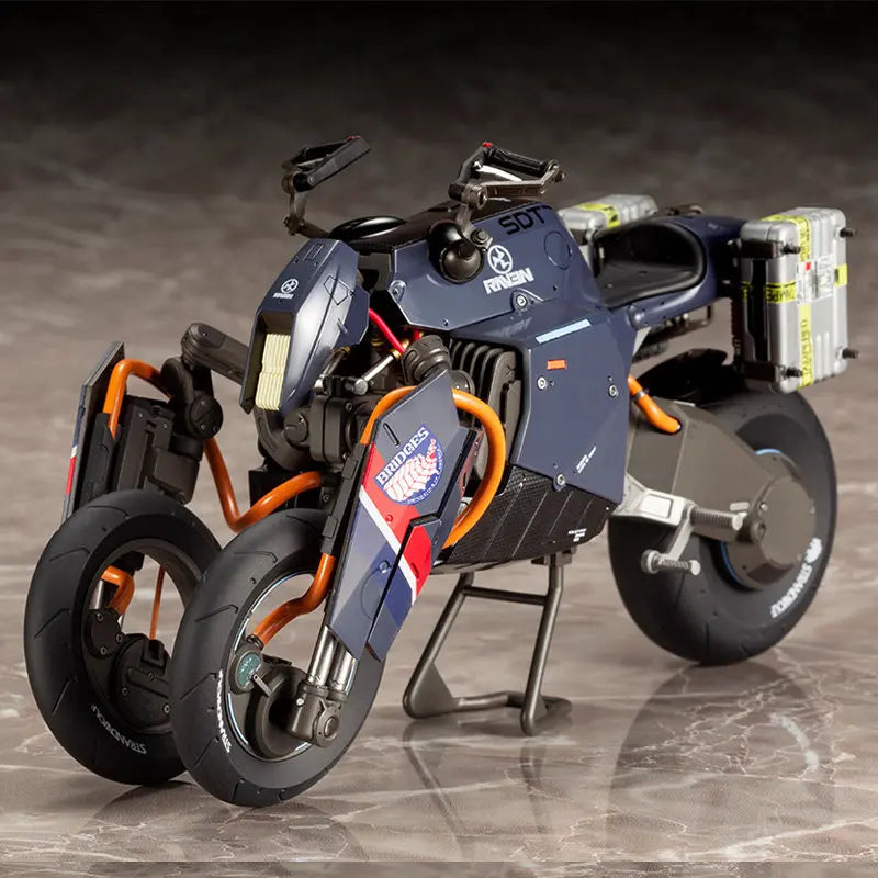 Kotobukiya Death Stranding Ludens Figure with Triskelion Motorcycle