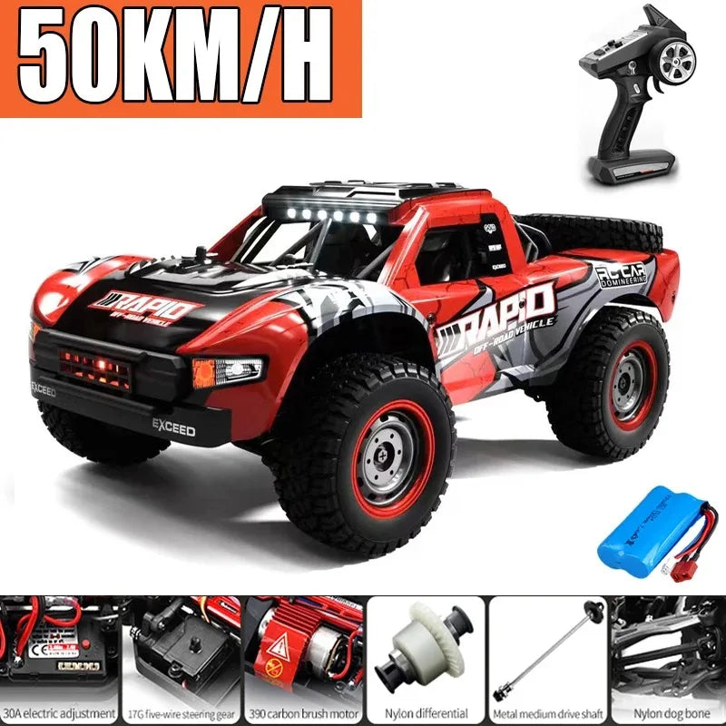 JJRC Q130 4WD Brushless RC Car, High-Speed 1:16 Remote Control