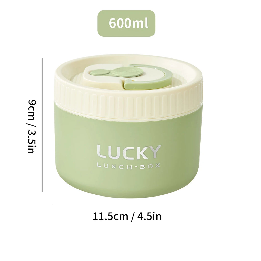 Insulated Stainless Steel Bento Box - Leak Proof & Microwave Safe