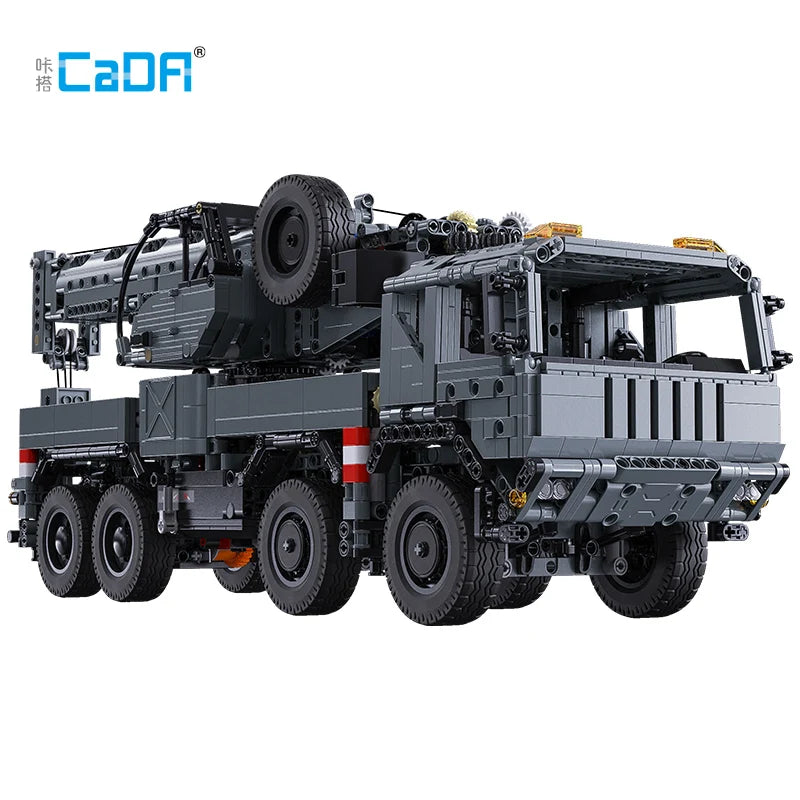 CaDA Remote Control Mobile Crane Building Blocks for Kids