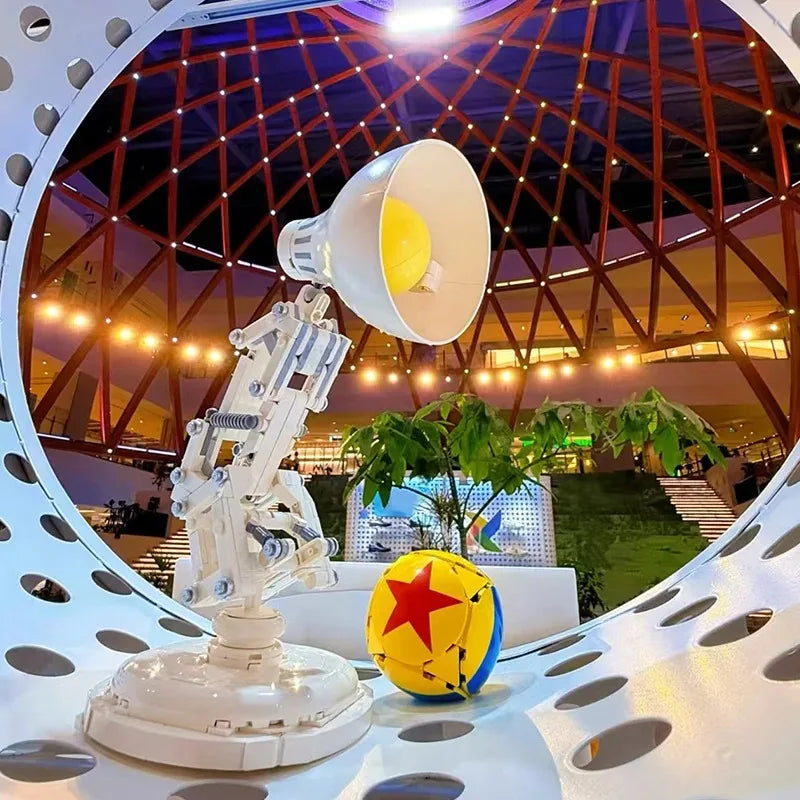 2025 BANGSHE 613-Piece Creative DIY Lamp Room Decor Building Blocks