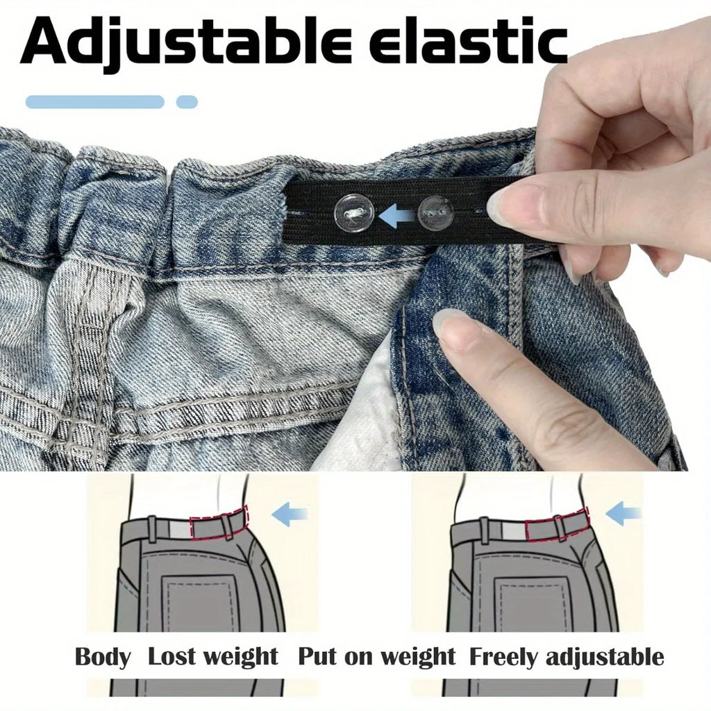 Adjustable Seamless Belt Tightener - 2 Piece Set
