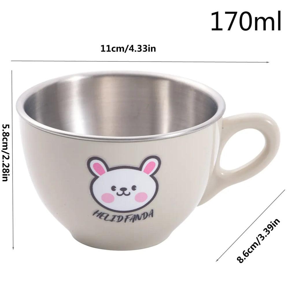 Durable Mini Stainless Steel Tumbler for Kids - Anti-Scald Cup