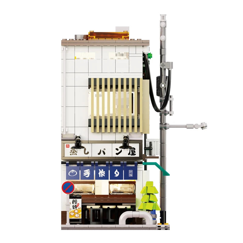 Cada City LED Japanese Bun House Building Blocks - Creative Kids Gift