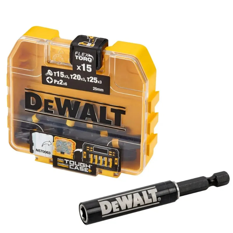 DEWALT 16PC Extreme FLEXTORQ Screw Driving Set - Durable & Efficient