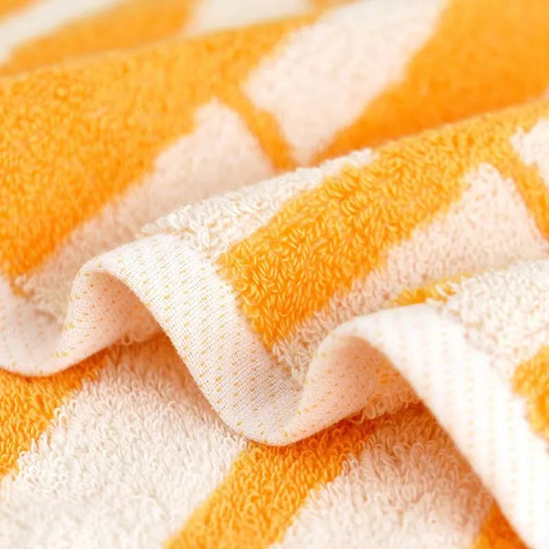Cotton Cartoon Hand Towel - Absorbent & Quick-Dry for Kids