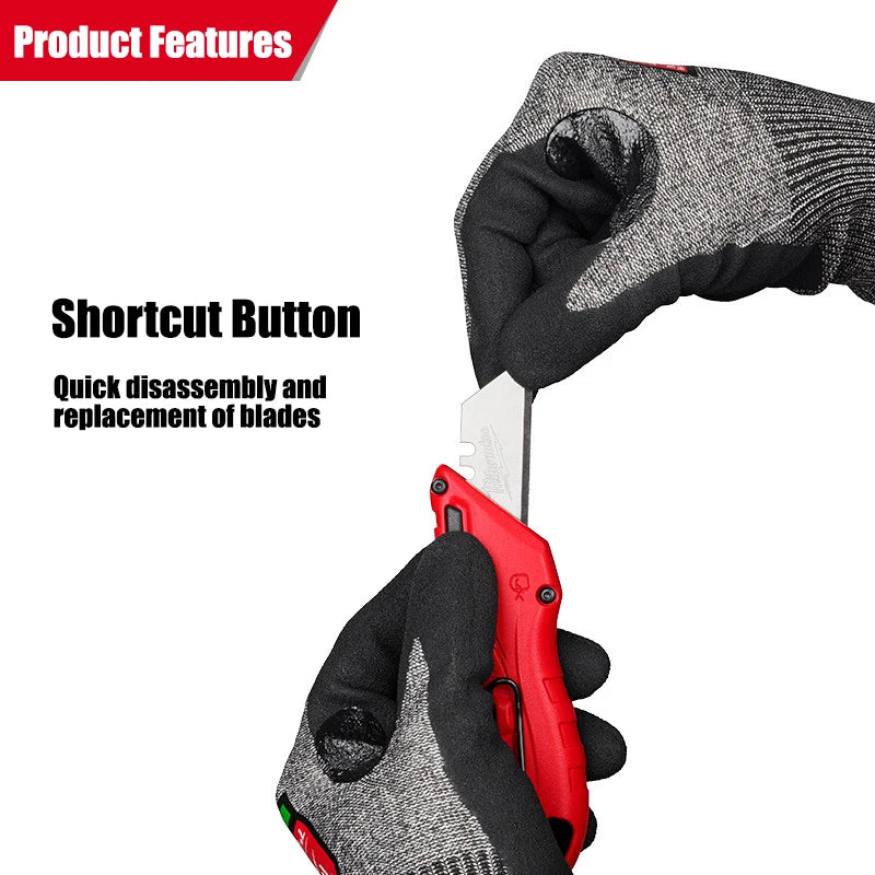 Milwaukee Compact Utility Knife - Versatile & Durable Cutting Tool