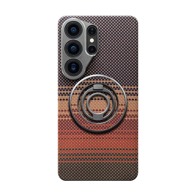 Slim Carbon Fiber Case for Samsung Galaxy S26 Ultra - Honeycomb Finish