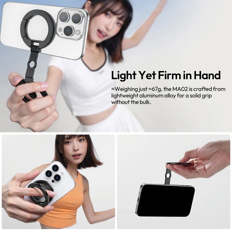 Ulanzi MA02 Magnetic Phone Holder Stand with Tripod Mount