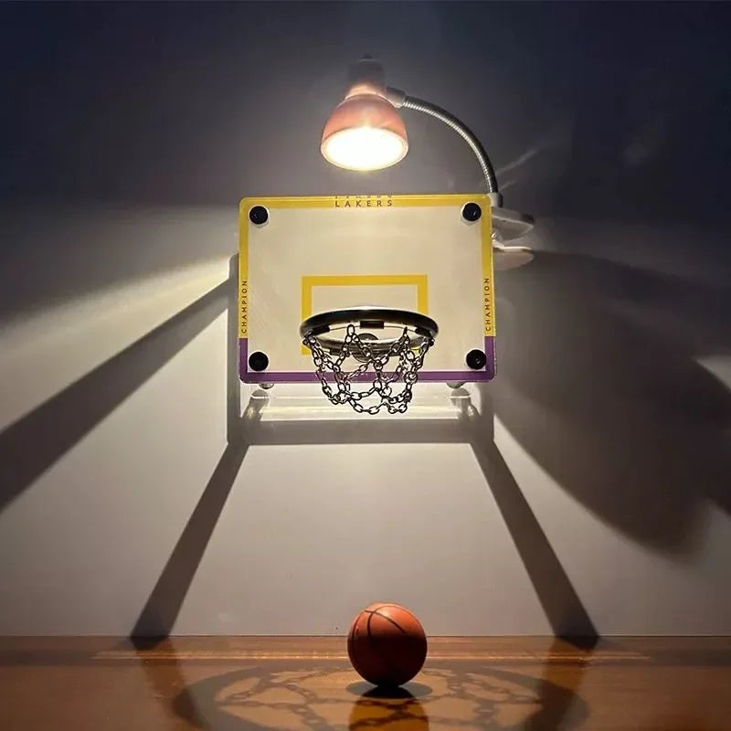 Creative Basketball Mini Shot Night Light - Ideal Gift for Sports Fans
