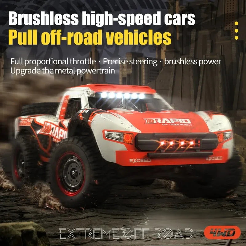 JJRC Q130 4WD Brushless RC Car, High-Speed 1:16 Remote Control