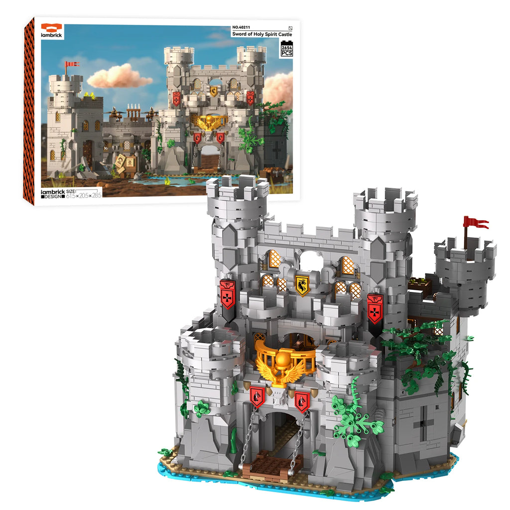 2484PCS Holy Spirit Castle Building Blocks - Engage & Create!