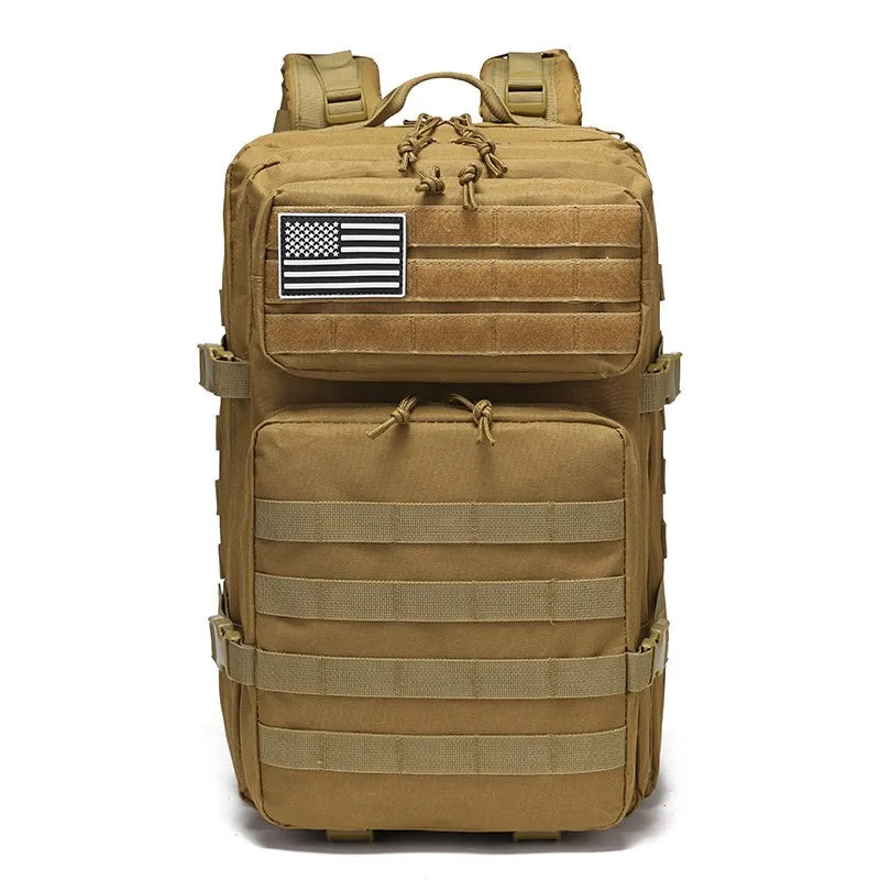 Durable 45L Tactical Backpack for Travel & Outdoor Adventures