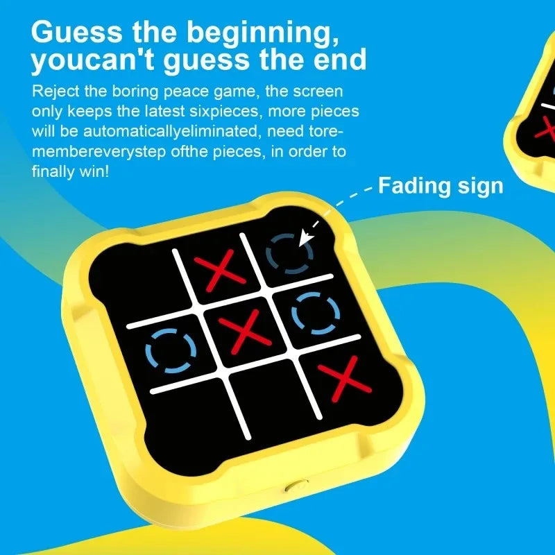 Interactive Electronic Tic Tac Toe Game for Kids - Fun & Educational