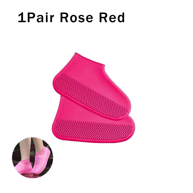 Waterproof Non-Slip Shoe Covers - Reusable Outdoor Rain Boot Protectors