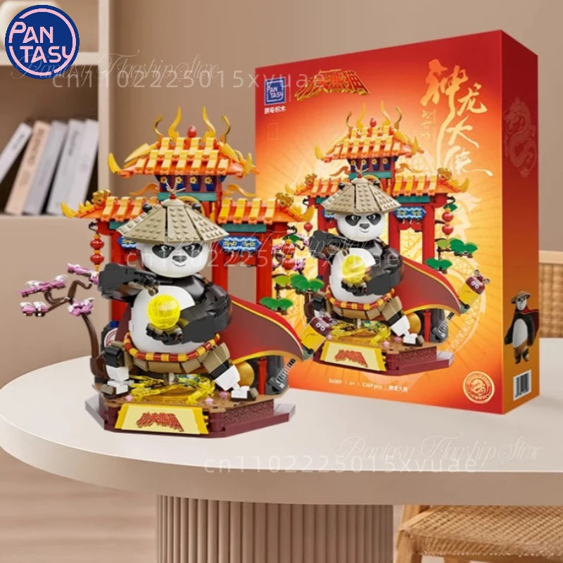 Pantasy Building Blocks - Kung Fu Panda Dragon Hero Educational Set