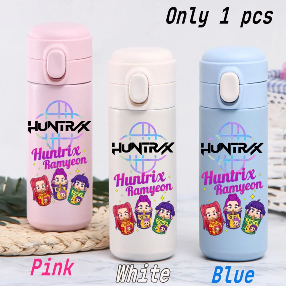 KPop 420ML Insulated Thermos Cup - Stylish Water Bottle Gift