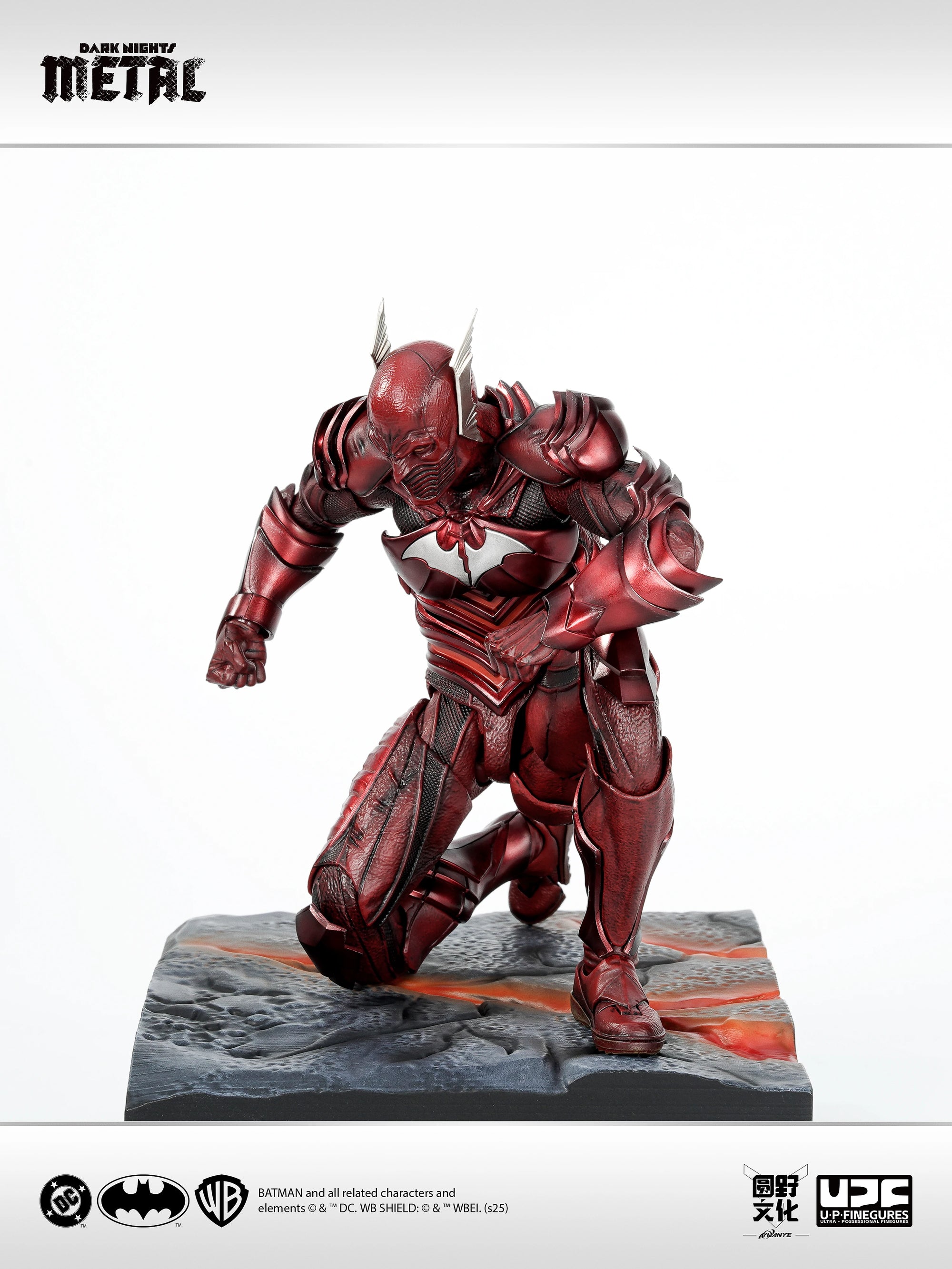 Red Death Batman Action Figure - Articulated 1/12 Scale Collectible
