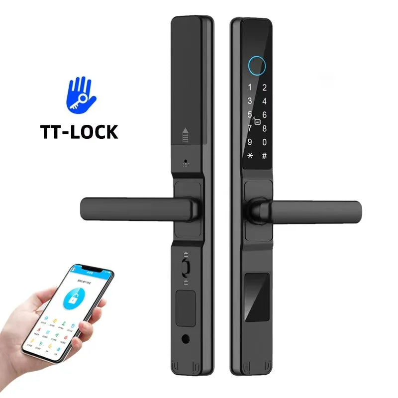 Smart Waterproof Sliding Door Lock with TTLock & Alexa Integration