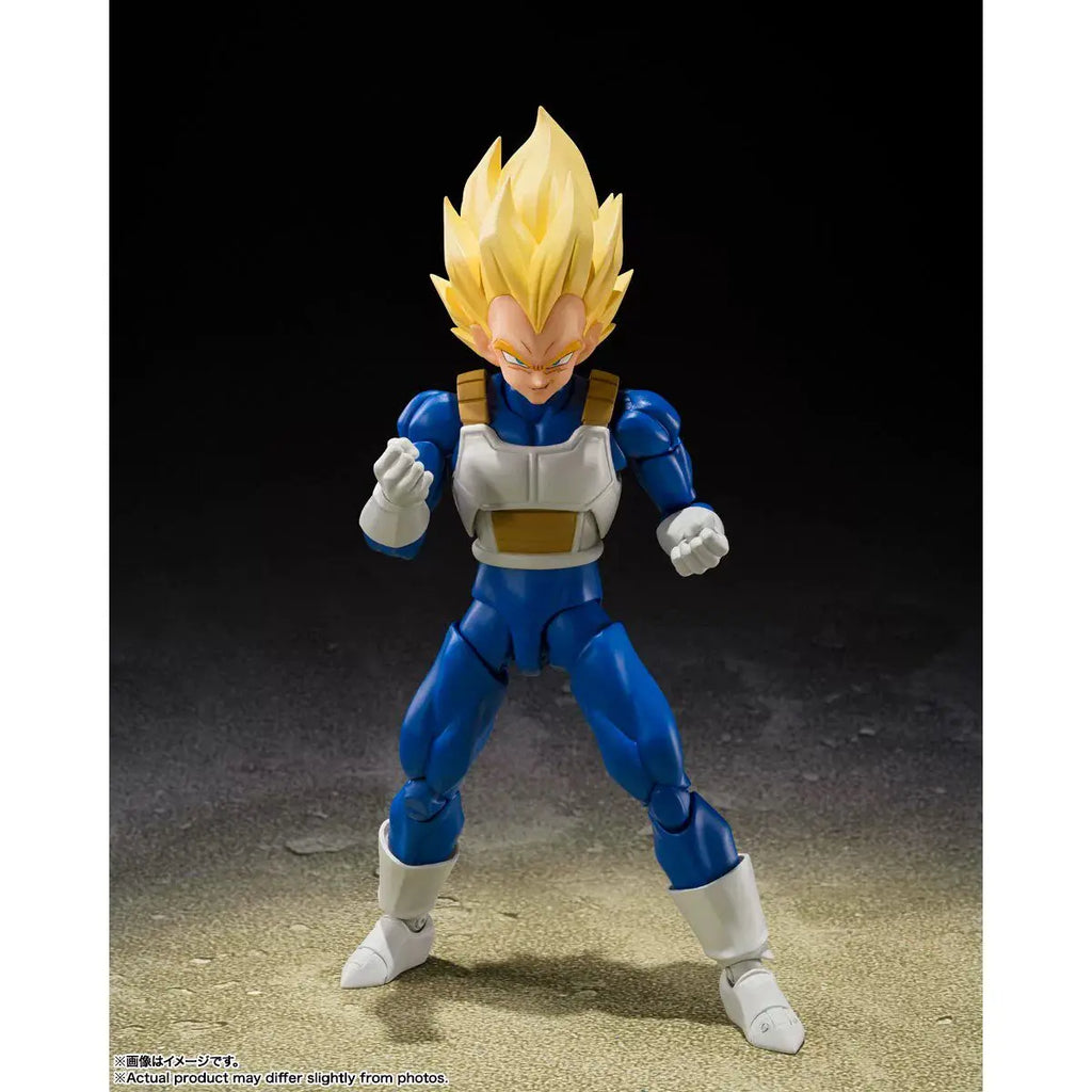 Bandai SHF Vegeta Action Figure - Epic Dragon Ball Collectible Toy