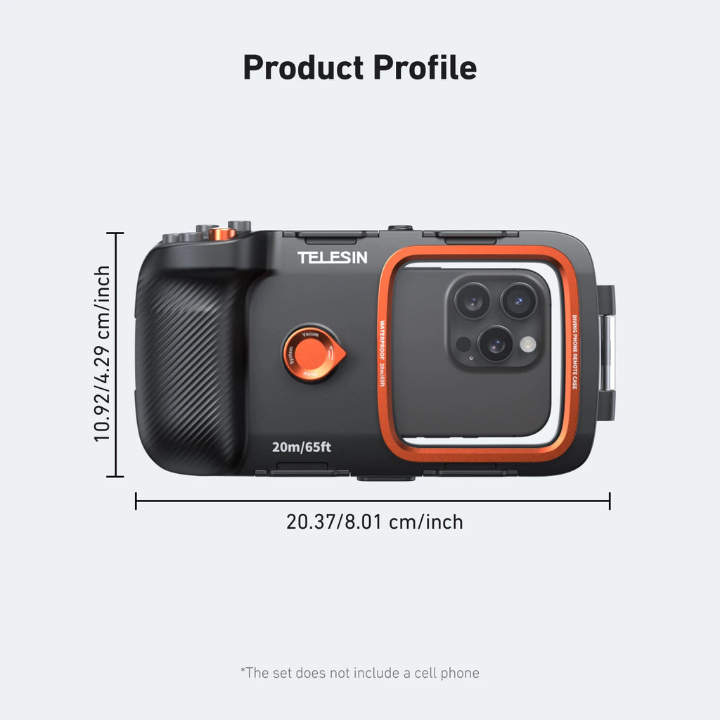TELESIN Waterproof Diving Phone Case - Ultimate Underwater Photography