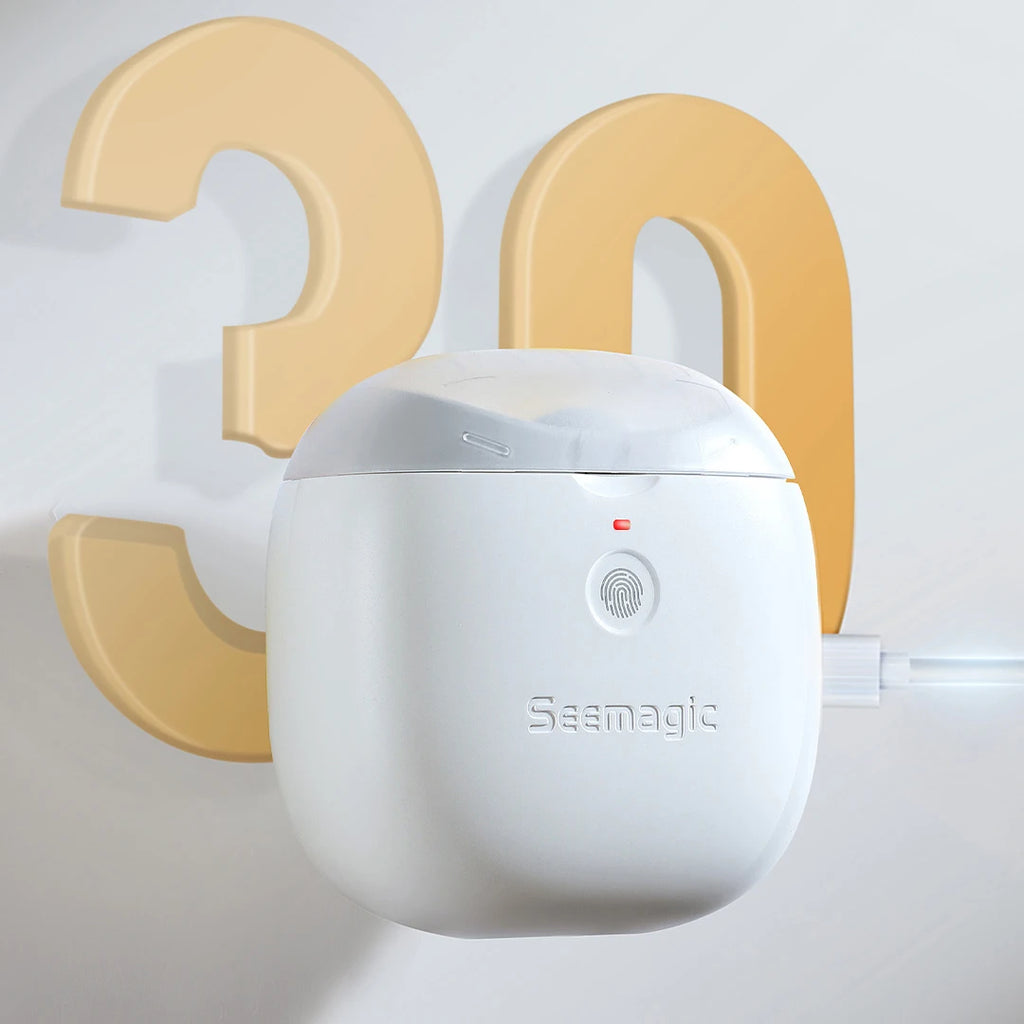 Seemagic Electric Automatic Nail Clipper with LED Light & Upgrade Cutter Head