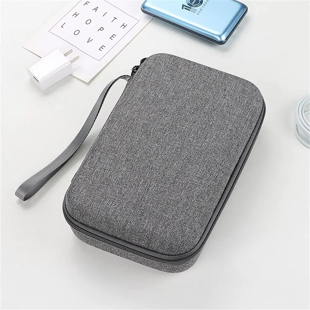 Portable Large Capacity Travel Electronics Organizer & Cable Storage Bag