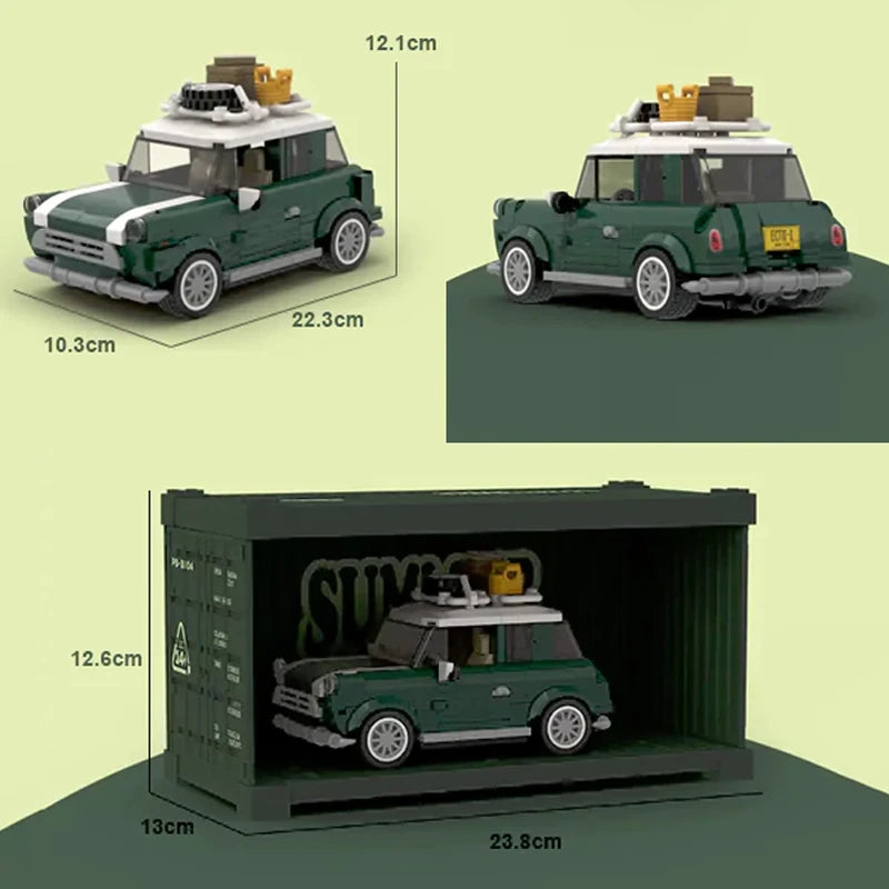 Campervan Building Blocks - Creative Desktop Decoration Set for Kids