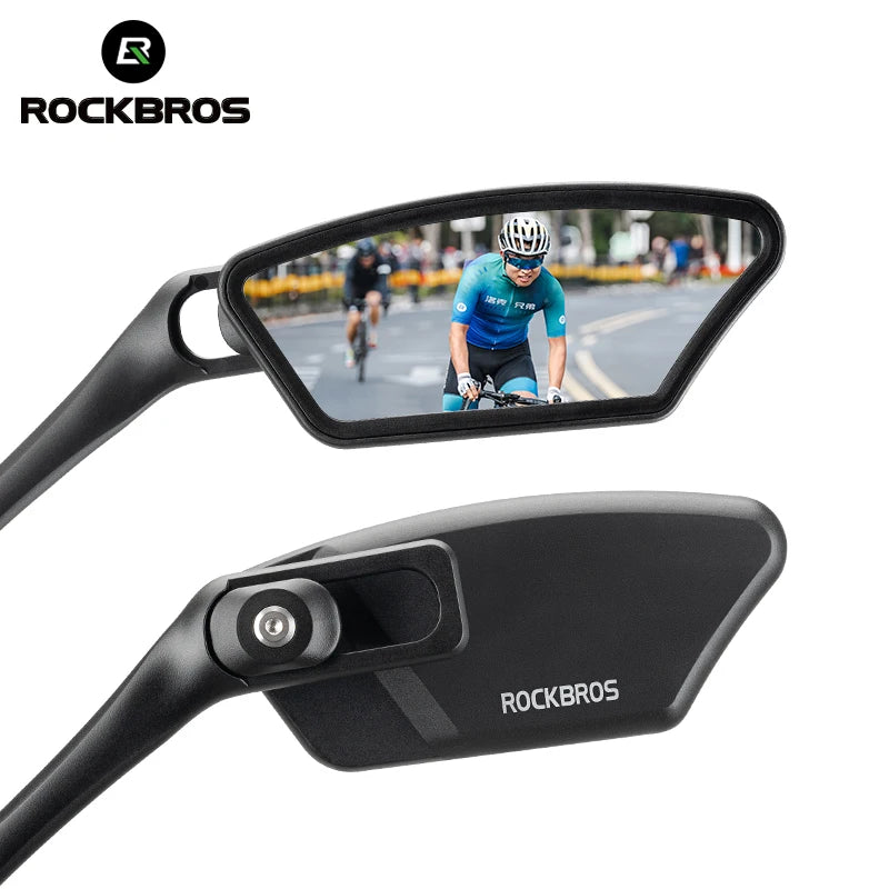 ROCKBROS Universal Bicycle Rearview Mirror - Enhance Your Cycling Safety