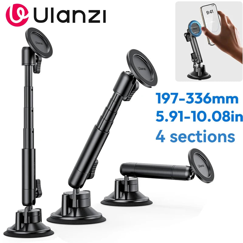 Ulanzi ZJ06 Suction Cup Phone Mount for MagSafe Compatible Devices