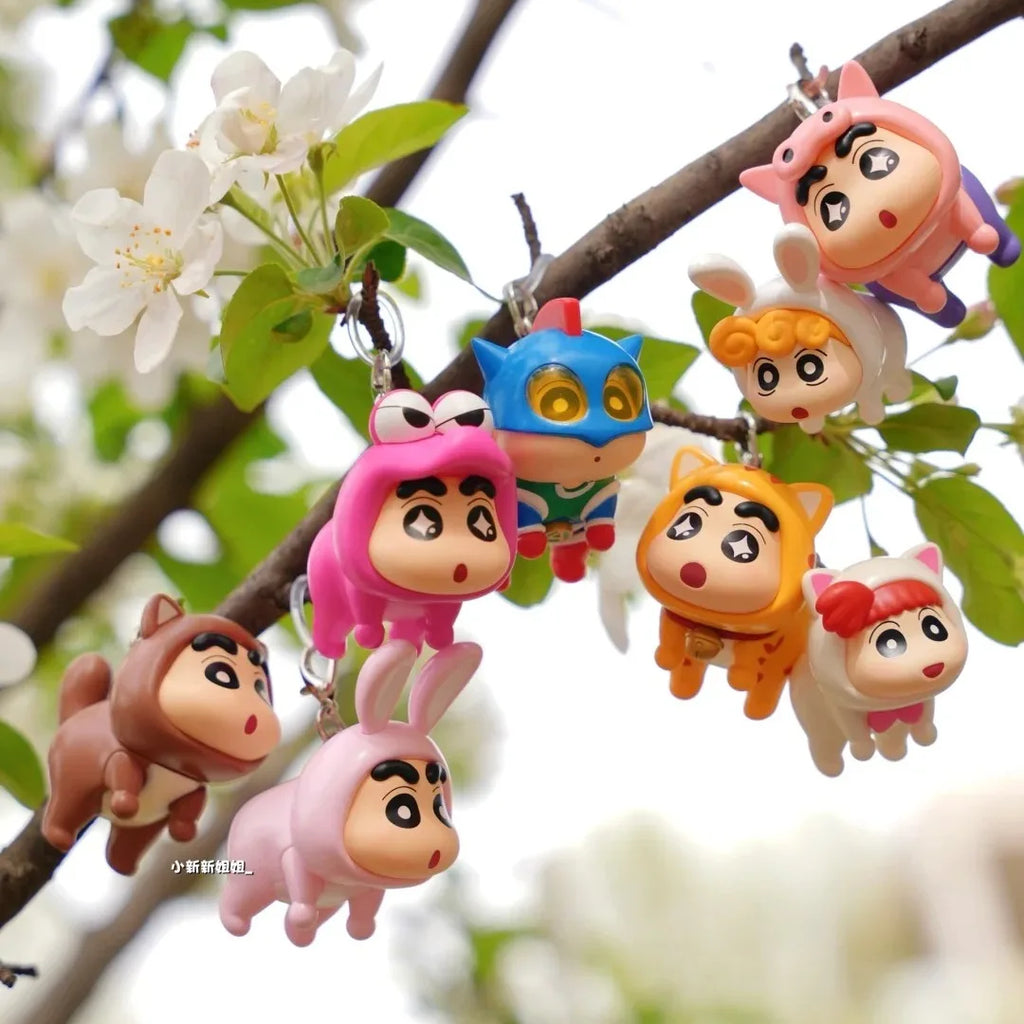 Cute Crayon Shin-Chan Mini Blind Box Bean Doll - Flying Superpowers