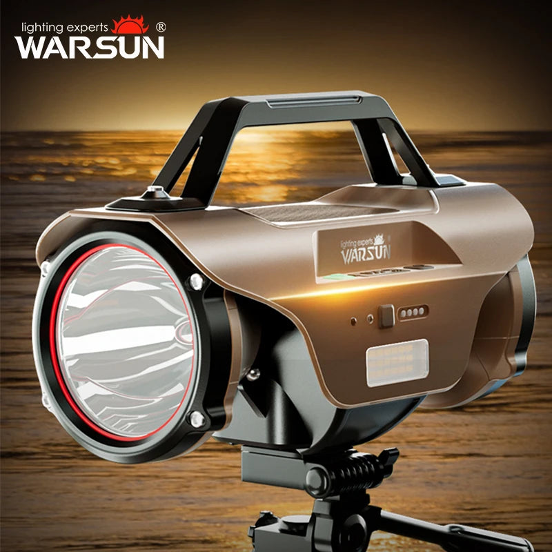 WARSUN H806 Waterproof Lantern 1400LM - 10 Modes, Perfect for Camping