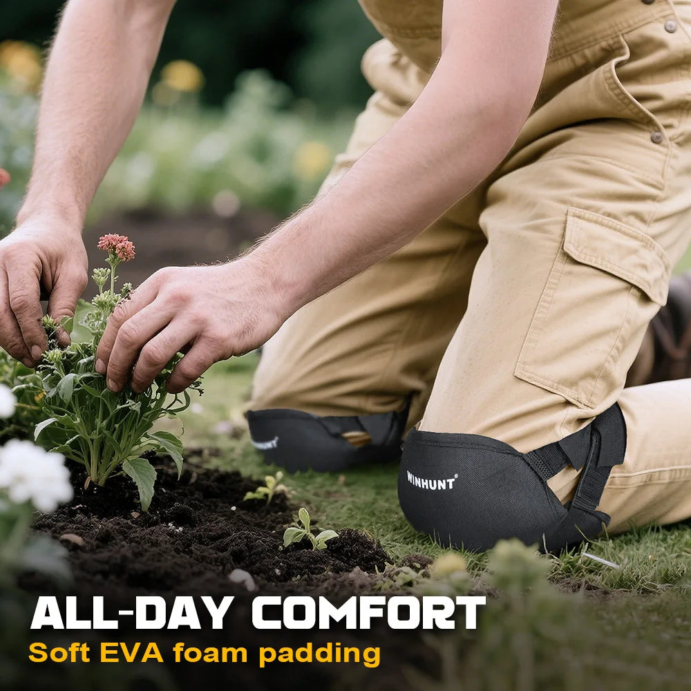 Comfort Foam Knee Pads for Gardening, Cleaning & Construction