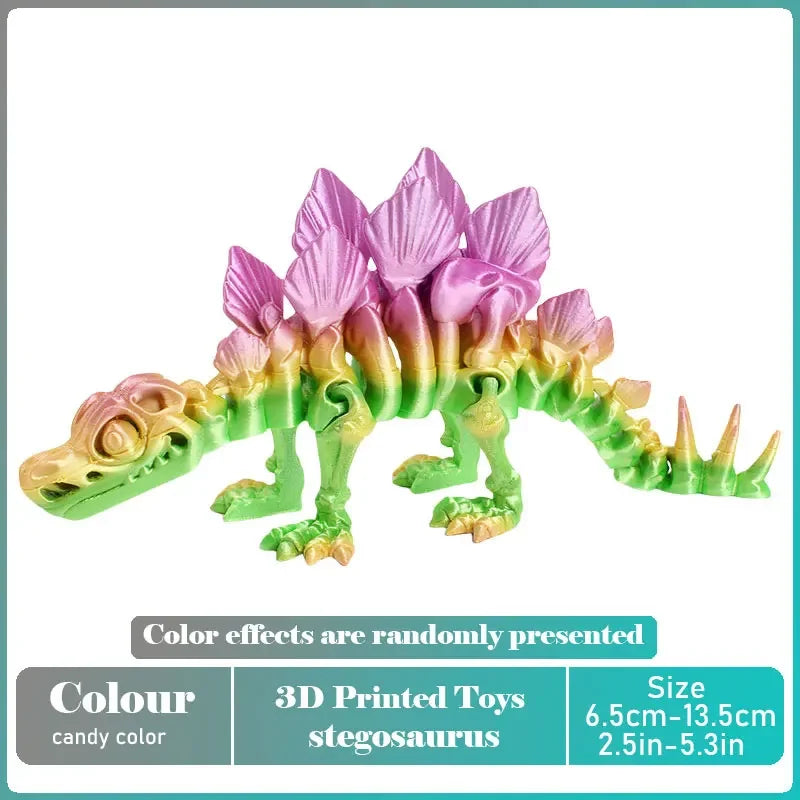 3D Printed Tyrannosaurus Rex Model | Movable Realistic Desktop Decoration