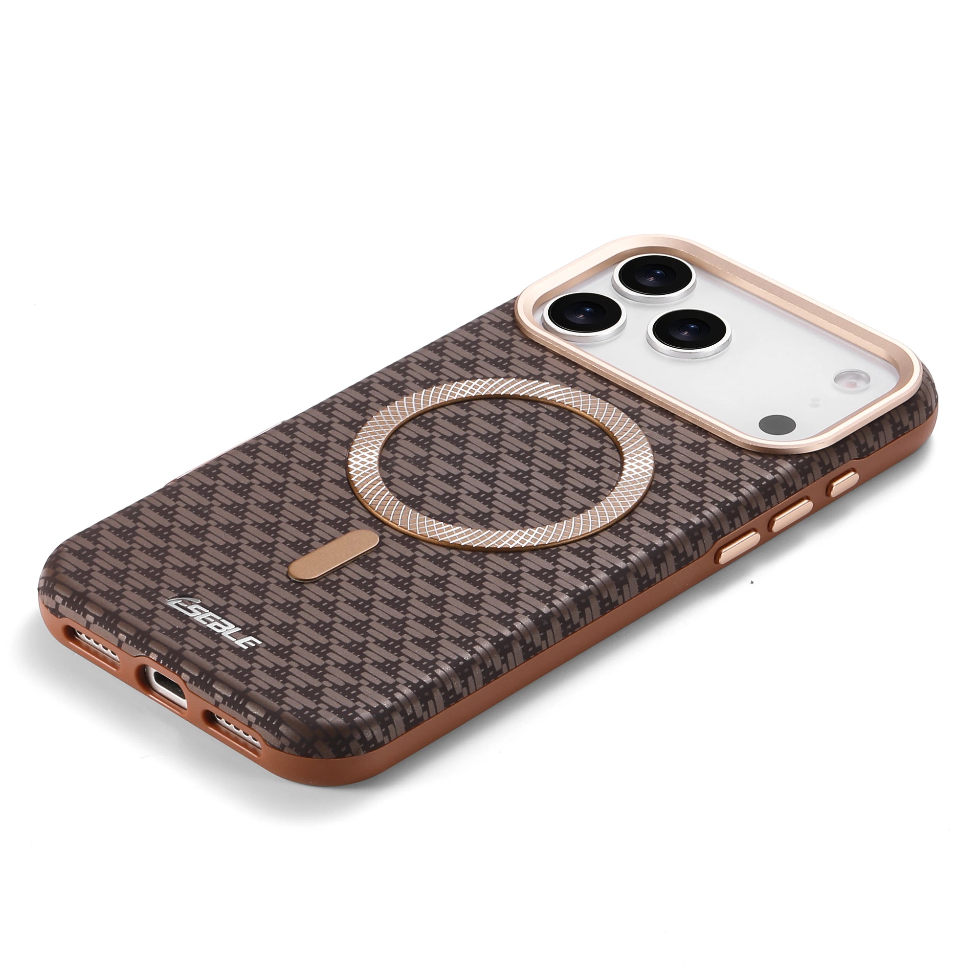 Luxury Magnetic Leather Phone Case for iPhone 13-17 Pro Max