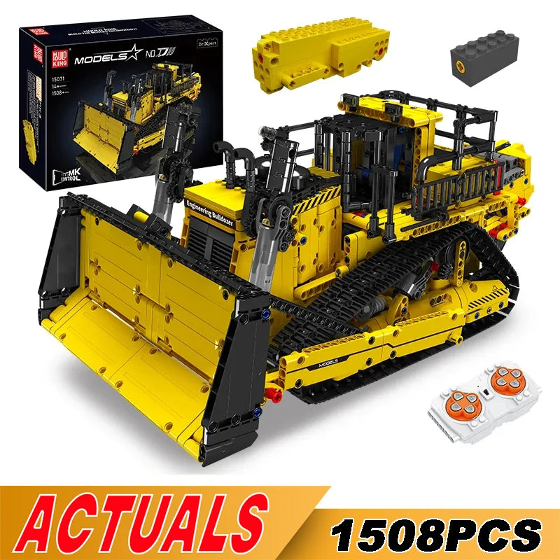 MOULD KING 15084 Remote Control Engineering Truck Building Block Set