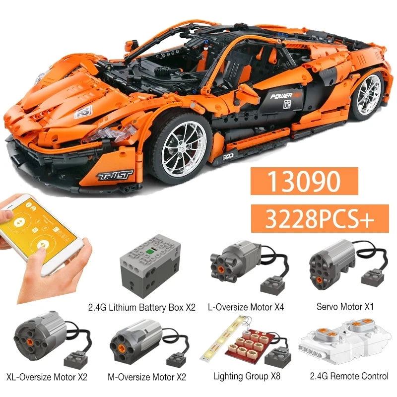MOULD KING P1 Hyper Car RC Building Blocks - Exciting Race Experience
