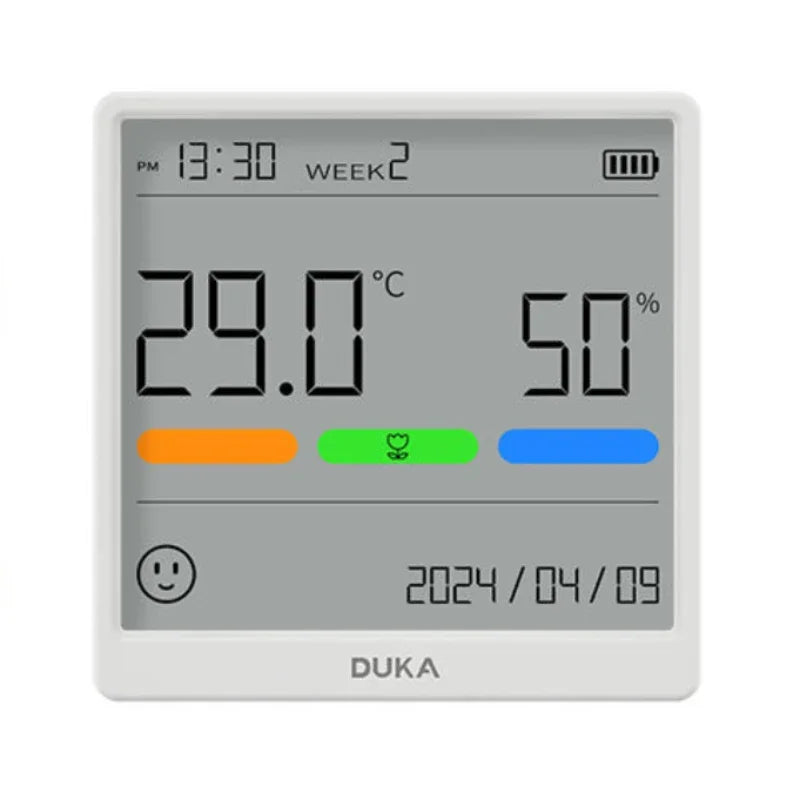 Duka THSE High-Precision Temperature & Humidity Meter with LCD Display