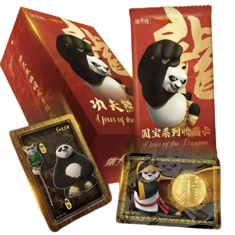 CARDFUN X DISNEY Kung Fu Panda Trading Cards - Perfect for Collectors & Fans