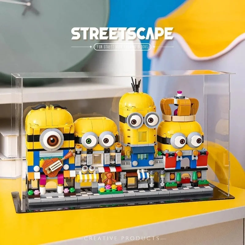Minicity Street View Building Set - Creative Learning Toy for Kids